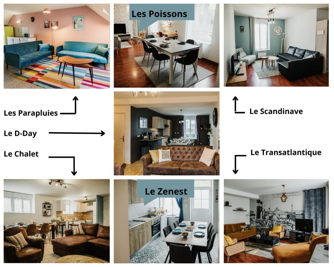 Appartements Cherbourg Bagian luar foto
