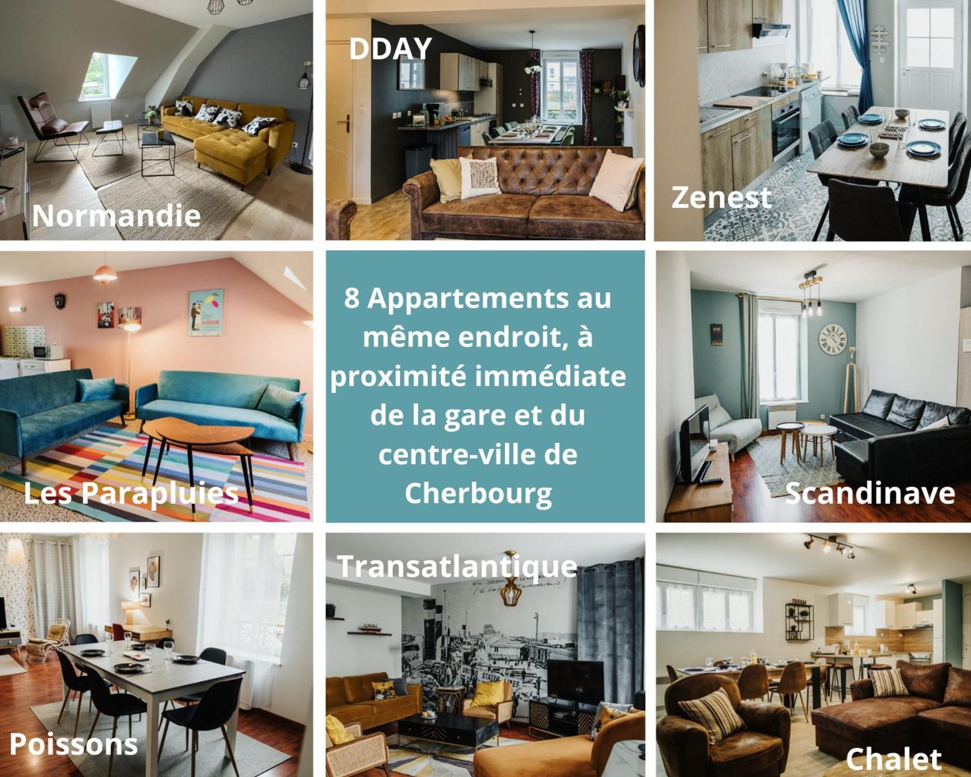 Appartements Cherbourg Bagian luar foto